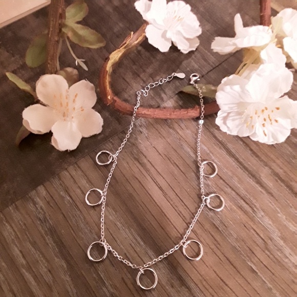 NEW S925 Anklet Circle  Bracelet - Picture 7 of 7